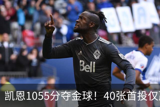 凯恩1055分夺金球！40张首投仅赢28分，17票优势险胜