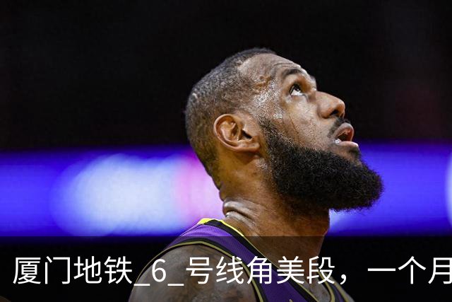 厦门地铁 6 号线角美段，一个月 91.7 万人，都是免票进来的